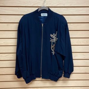 Harlan fashionable women light jacket Made in USA Size Large